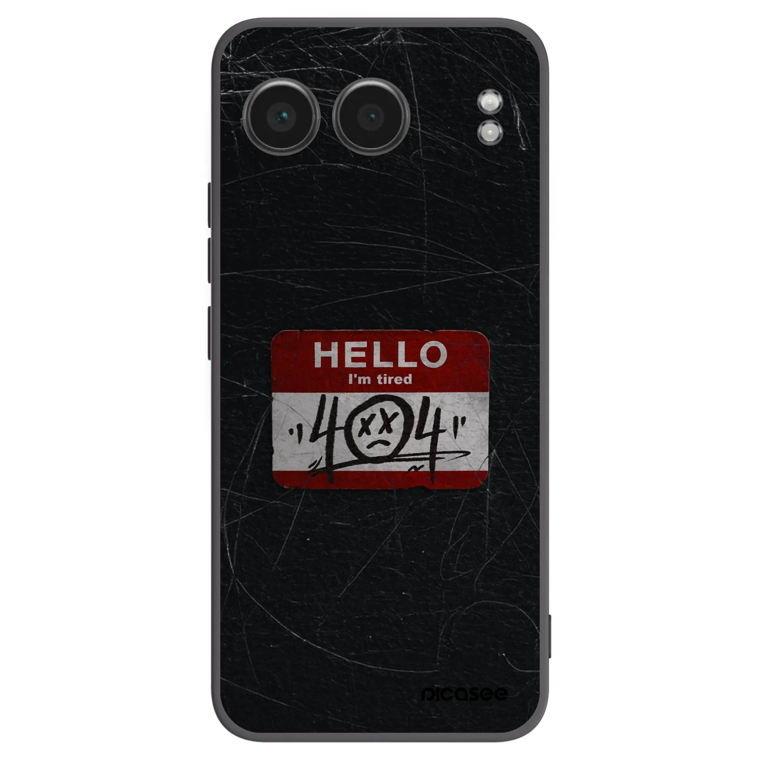 Picasee husă neagră din silicon pentru OnePlus Nord 4 - HELLO 404