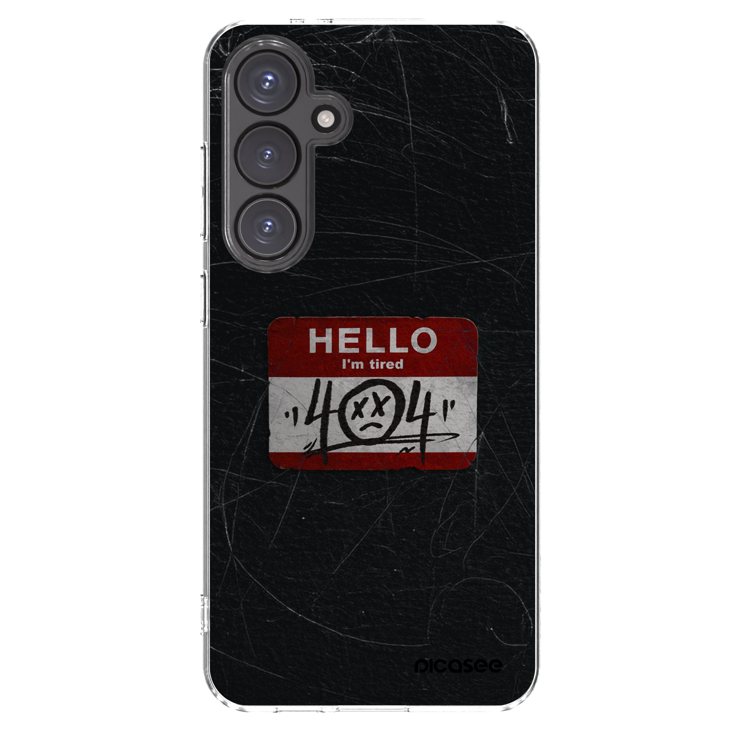 Picasee husă transparentă din silicon pentru Samsung Galaxy S24 FE S721B - HELLO 404