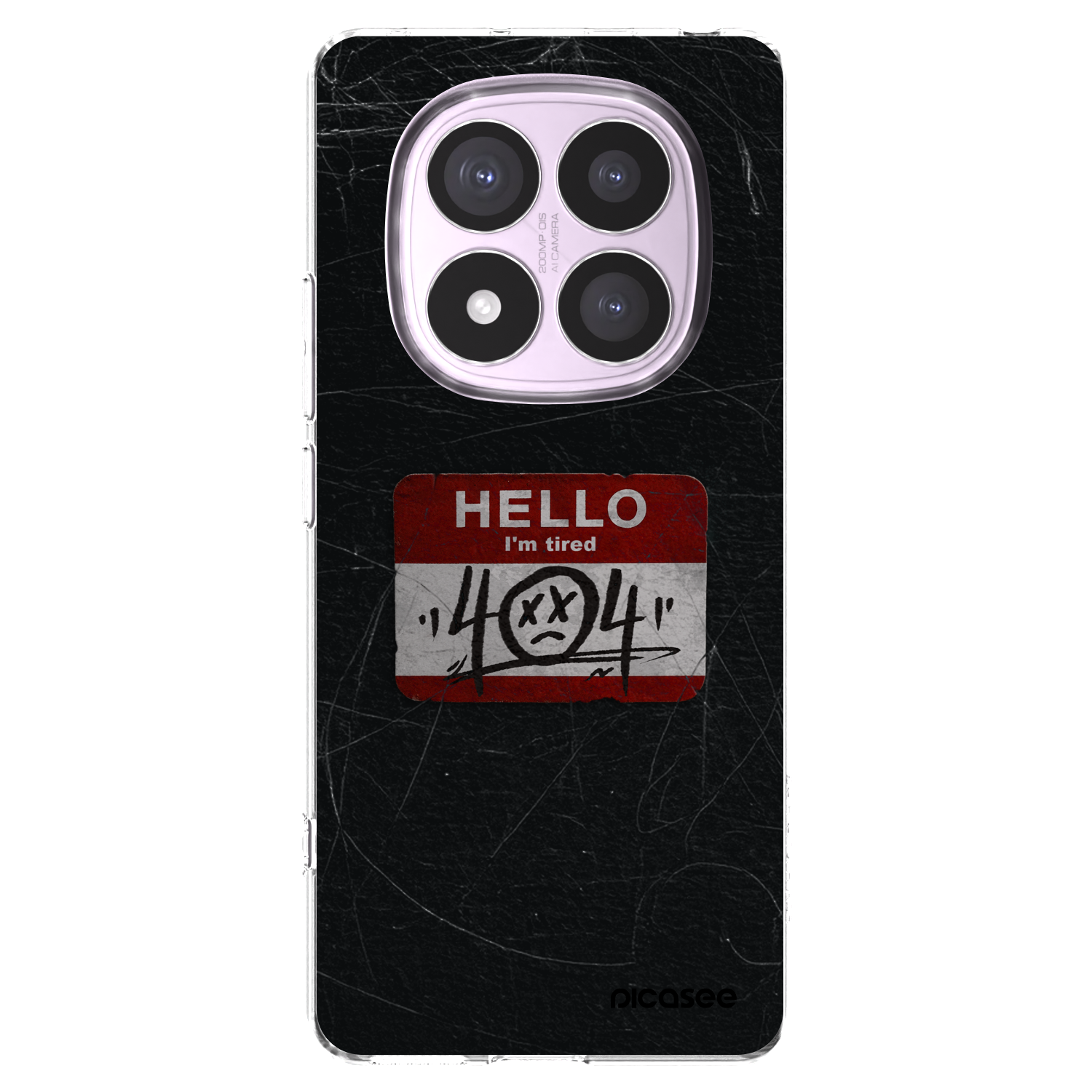 Picasee husă transparentă din silicon pentru Xiaomi Redmi Note 14 Pro 5G - HELLO 404