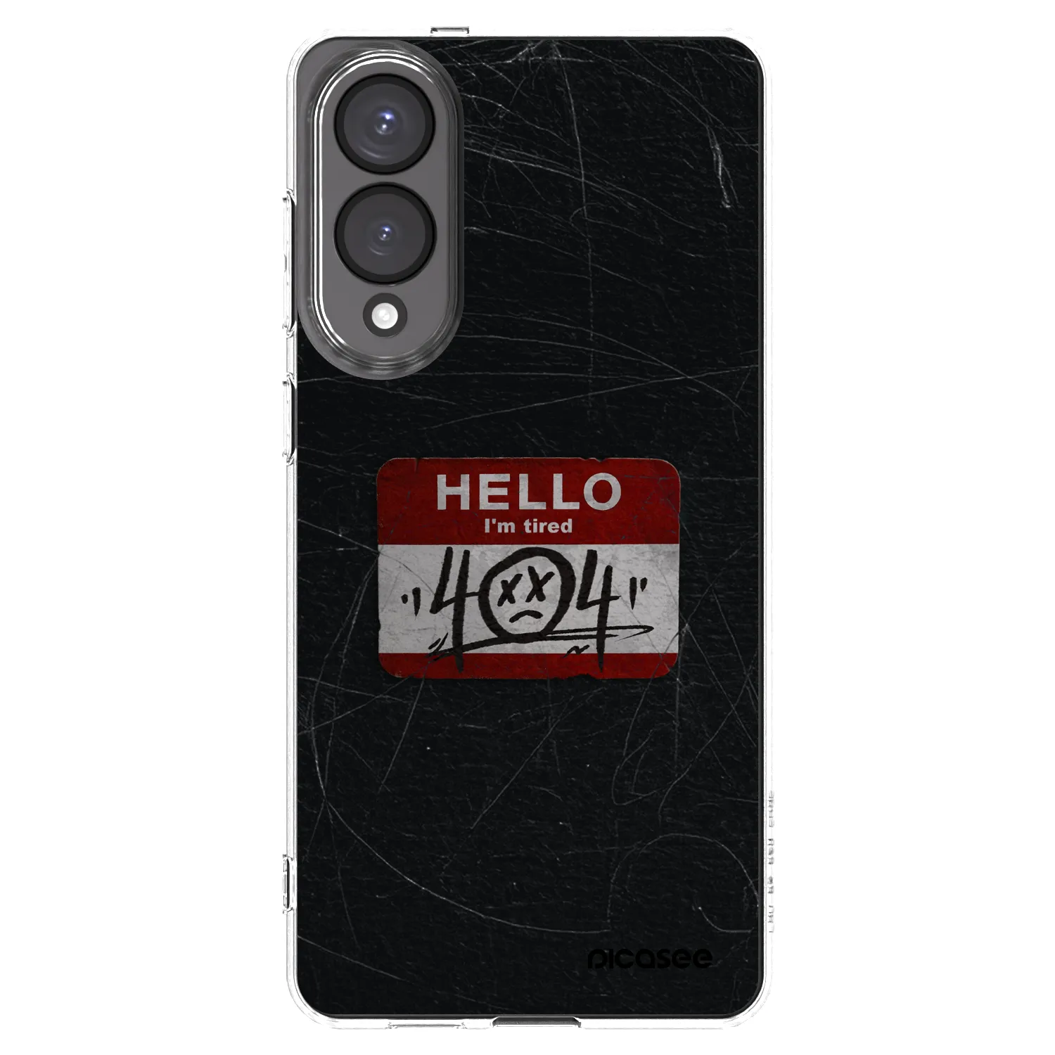 Picasee husă transparentă din silicon pentru Samsung Galaxy S25 Edge 5G - HELLO 404