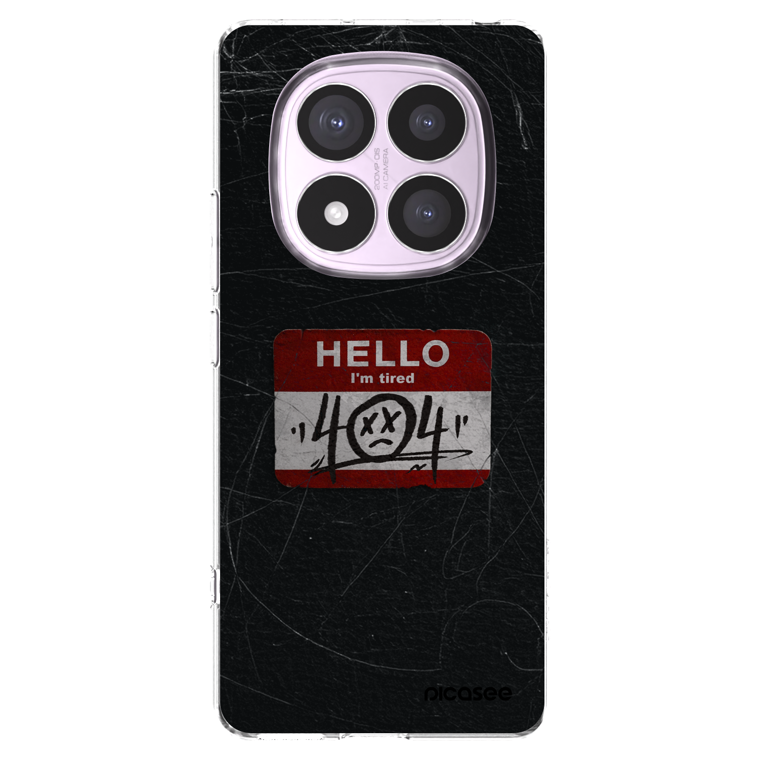 Picasee husă transparentă din silicon pentru Xiaomi Redmi Note 14 Pro 4G - HELLO 404