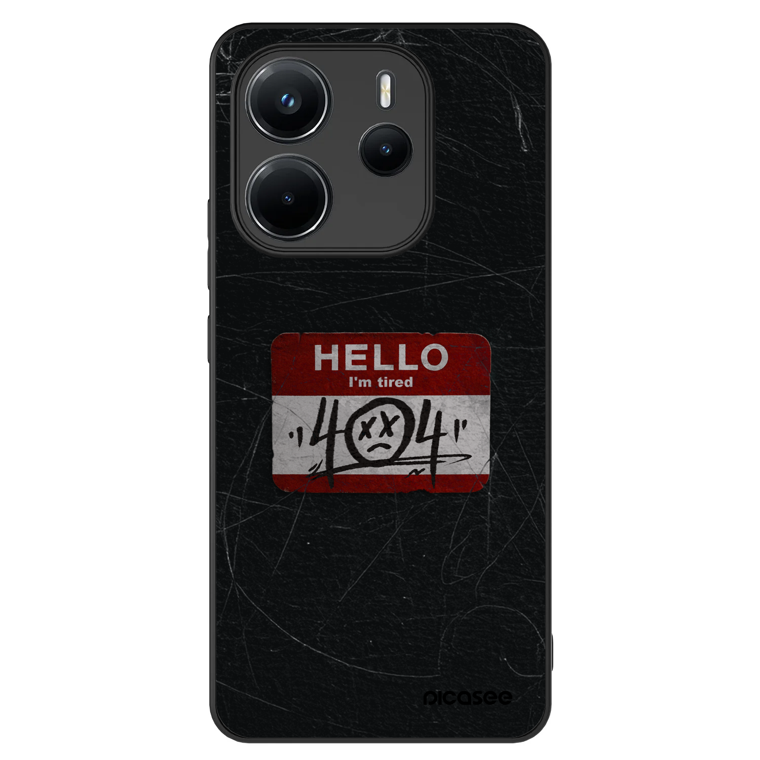 Picasee ULTIMATE CASE pentru Xiaomi Redmi Note 14 4G - HELLO 404