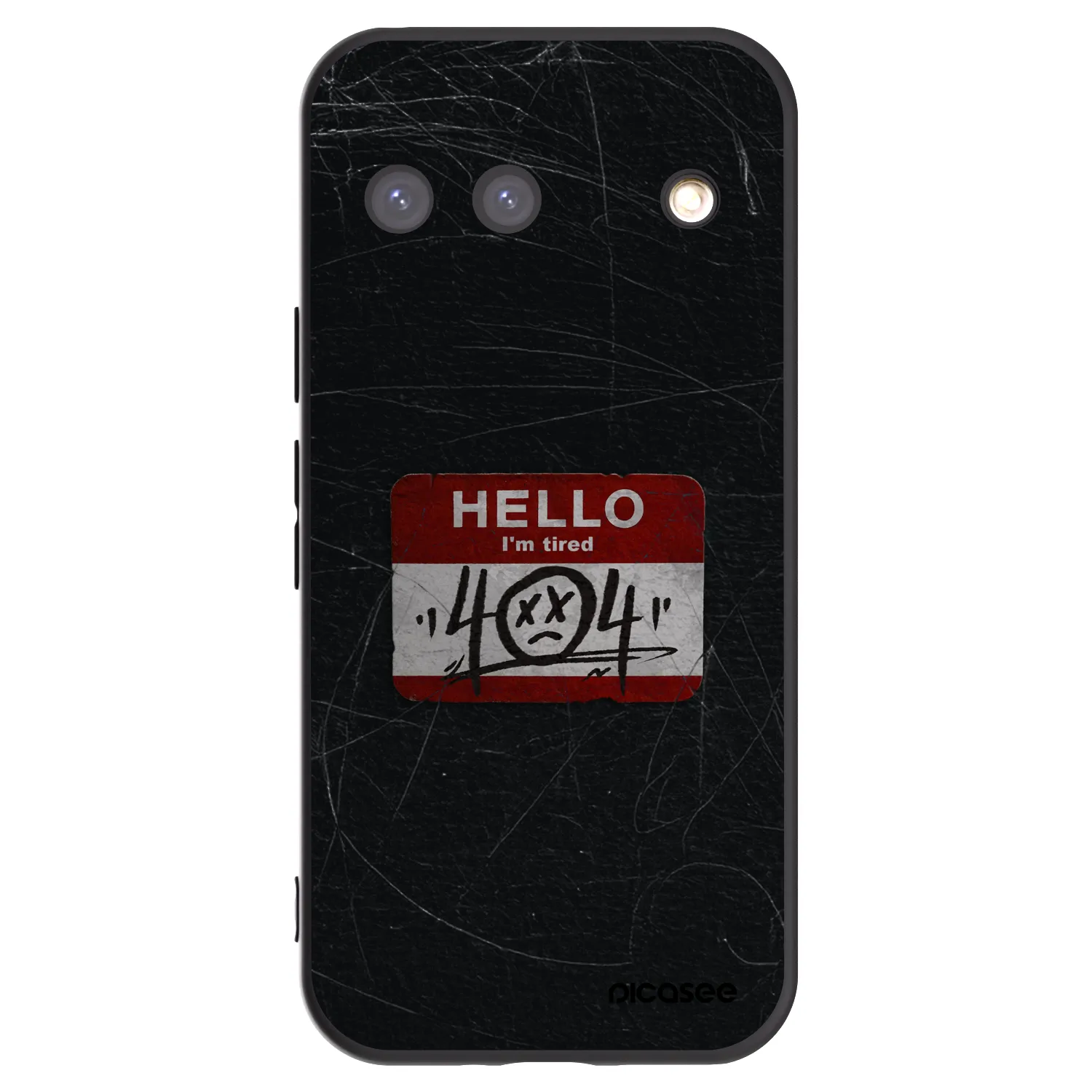 Picasee husă neagră din silicon pentru Google Pixel 9 - HELLO 404