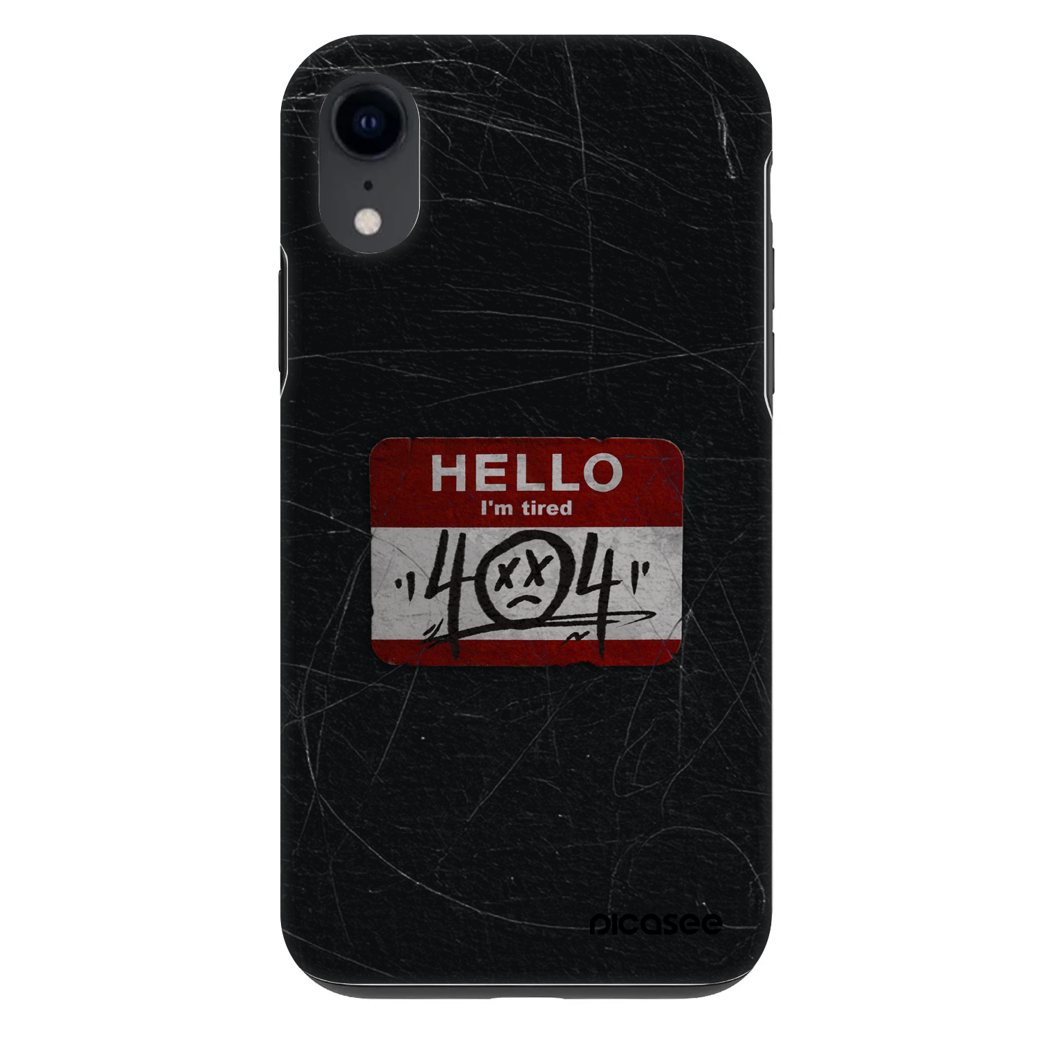 Picasee Fashion Case pentru Apple iPhone XR - HELLO 404