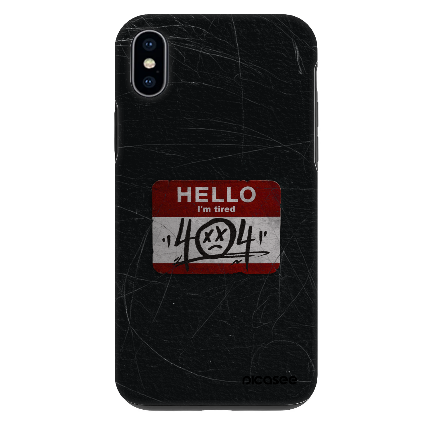 Picasee Fashion Case pentru Apple iPhone XS Max - HELLO 404