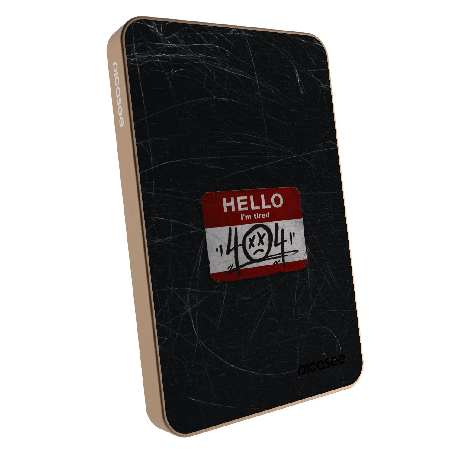 Picasee Powerbank cu MagSafe 5 000 mAh De aur - HELLO 404