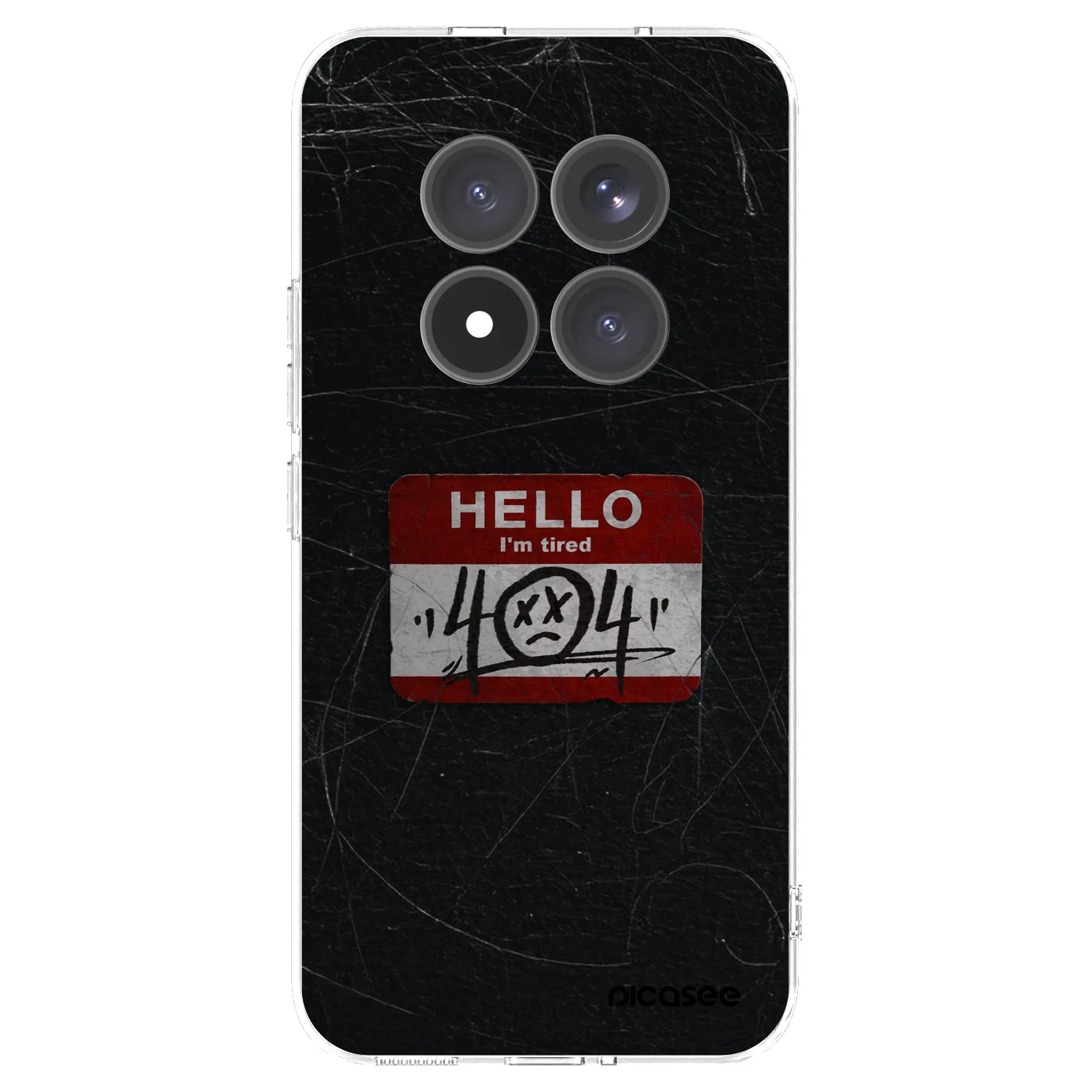 Picasee husă transparentă din silicon pentru Xiaomi Redmi Note 15 Pro+ - HELLO 404