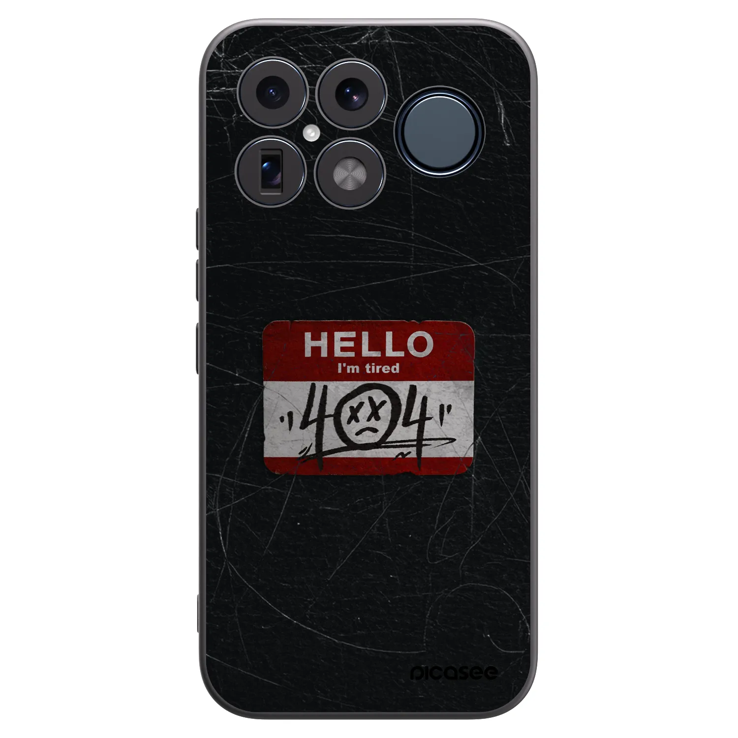 Picasee husă neagră din silicon pentru Xiaomi Poco F8 Ultra - HELLO 404