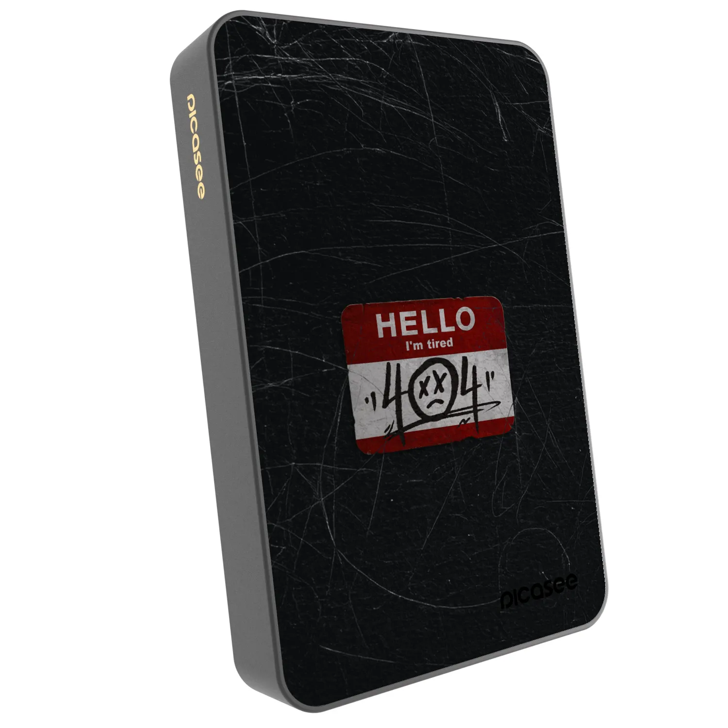 Picasee Powerbank cu MagSafe 10 000 mAh Gri - HELLO 404