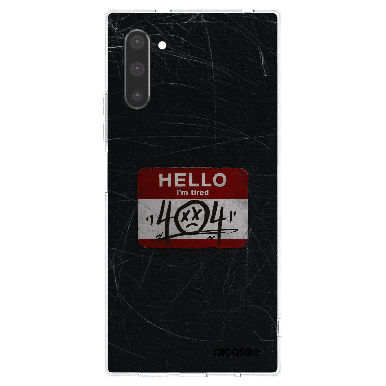 Picasee husă transparentă din silicon pentru Samsung Galaxy Note 10 N970F - HELLO 404