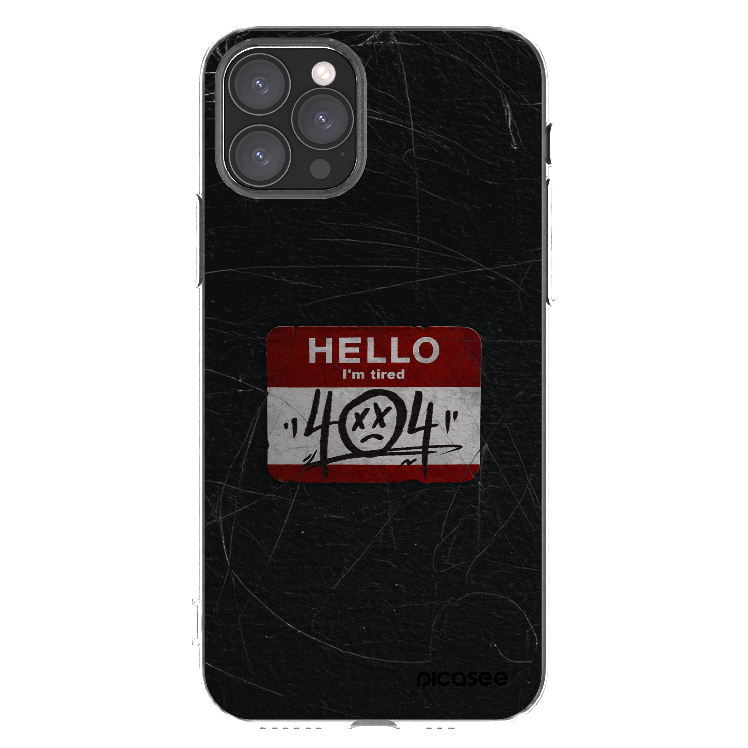 Picasee husă transparentă din silicon pentru Apple iPhone 11 Pro - HELLO 404