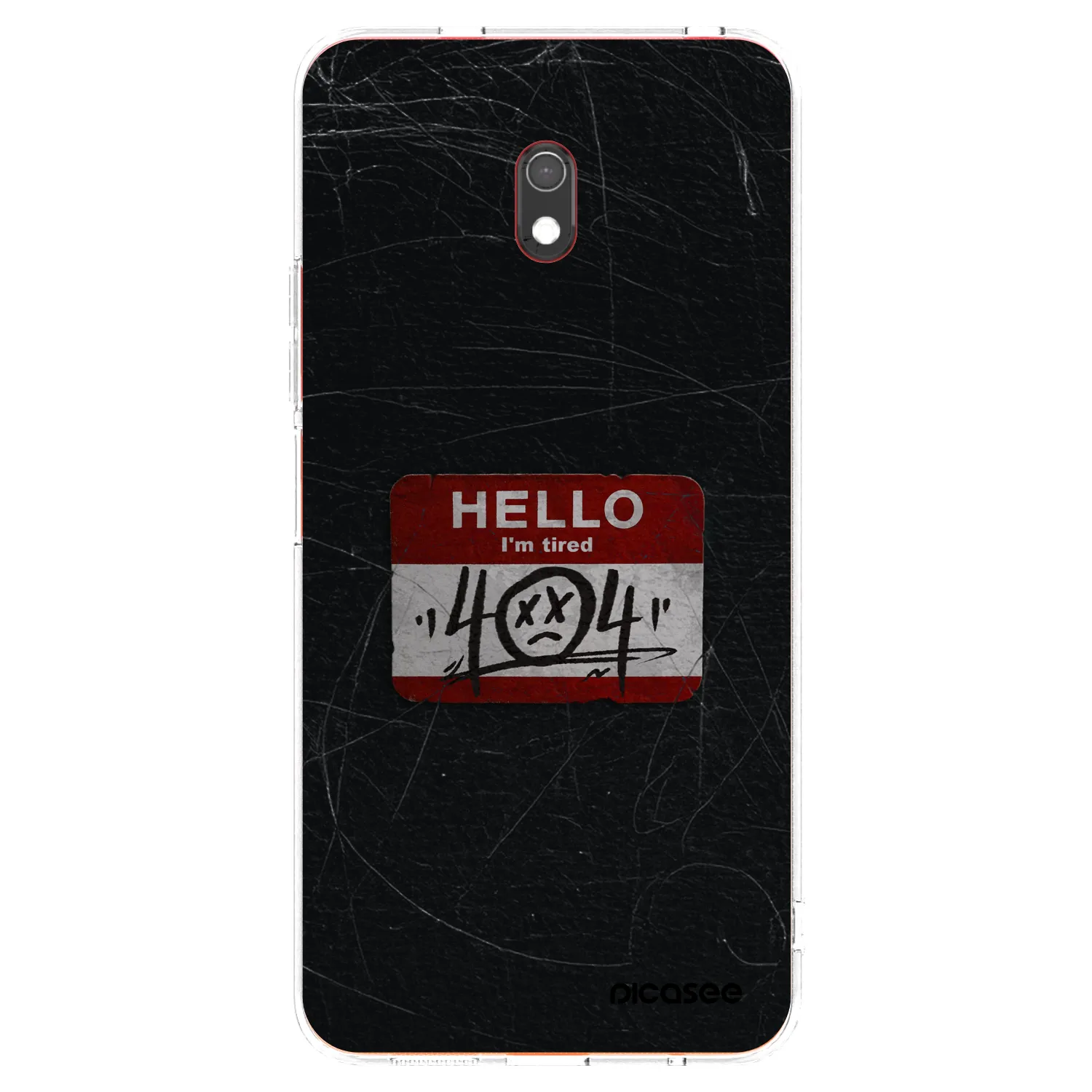 Picasee husă transparentă din silicon pentru Xiaomi Redmi 8A - HELLO 404