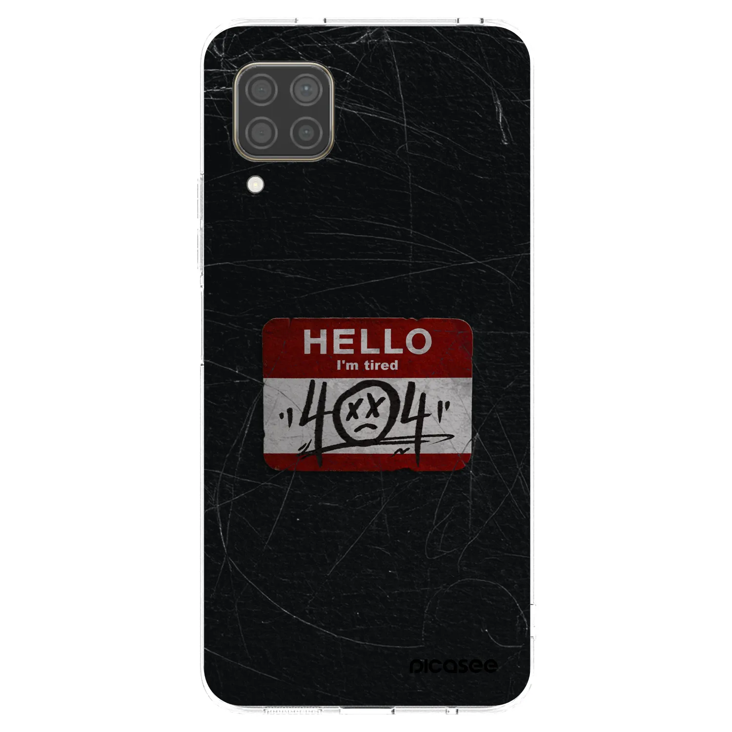 Picasee husă transparentă din silicon pentru Huawei P40 Lite - HELLO 404