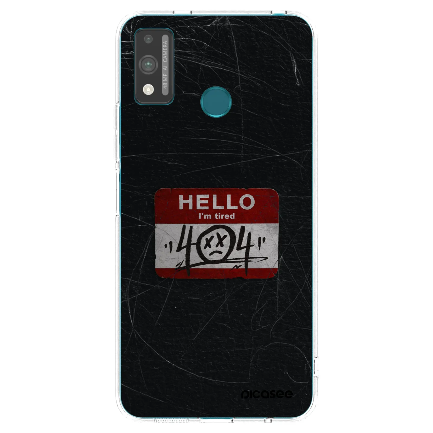 Picasee husă transparentă din silicon pentru Honor 9X Lite - HELLO 404