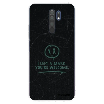 Picasee husă transparentă din silicon pentru Xiaomi Redmi 9 - LEFT A MARK