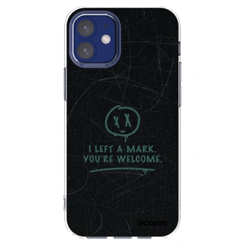 Picasee husă transparentă din silicon pentru Apple iPhone 12 mini - LEFT A MARK