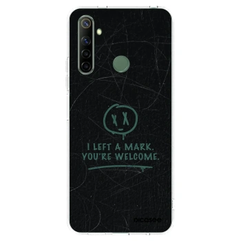 Picasee husă transparentă din silicon pentru Realme 6i - LEFT A MARK