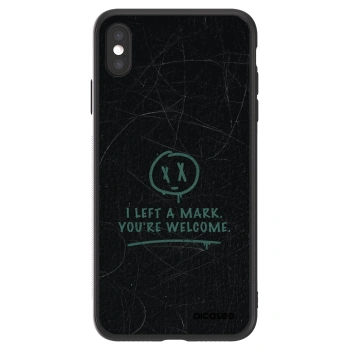 Picasee ULTIMATE CASE pentru Apple iPhone XS Max - LEFT A MARK
