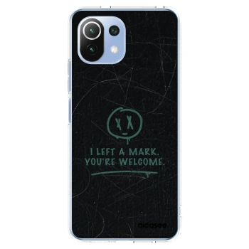 Picasee husă transparentă din silicon pentru Xiaomi Mi 11 Lite - LEFT A MARK