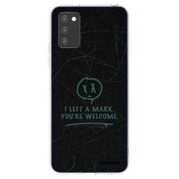 Picasee husă transparentă din silicon pentru Samsung Galaxy A02s A025G - LEFT A MARK