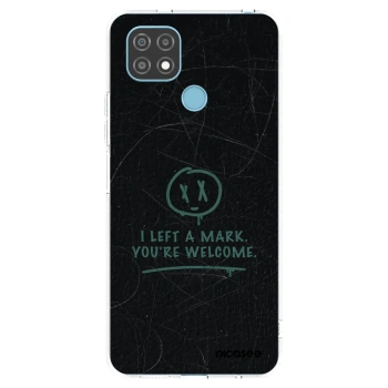 Picasee husă transparentă din silicon pentru Realme C21 - LEFT A MARK