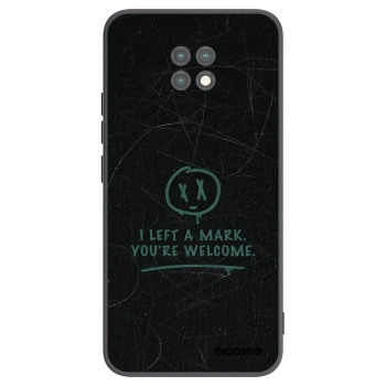 Picasee husă neagră din silicon pentru Xiaomi Redmi Note 9T - LEFT A MARK
