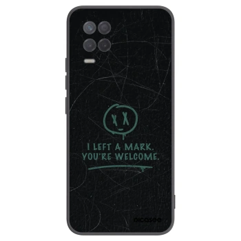 Picasee husă neagră din silicon pentru Realme 8 5G - LEFT A MARK
