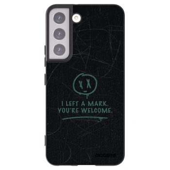 Picasee husă neagră din silicon pentru Samsung Galaxy S22 5G - LEFT A MARK