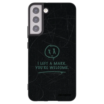 Picasee husă neagră din silicon pentru Samsung Galaxy S22+ 5G - LEFT A MARK