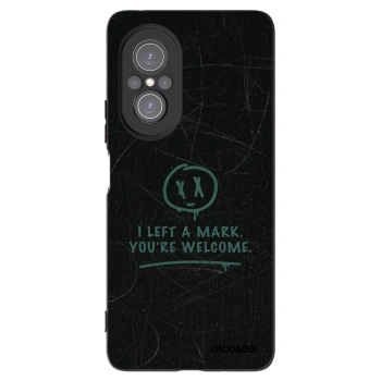 Picasee husă neagră din silicon pentru Huawei Nova 9 SE - LEFT A MARK