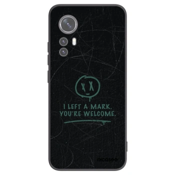 Picasee husă neagră din silicon pentru Xiaomi 12X - LEFT A MARK