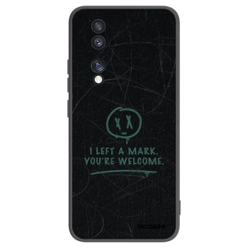Picasee husă neagră din silicon pentru Honor 70 - LEFT A MARK