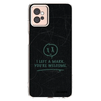 Picasee husă transparentă din silicon pentru Motorola Moto G32 - LEFT A MARK