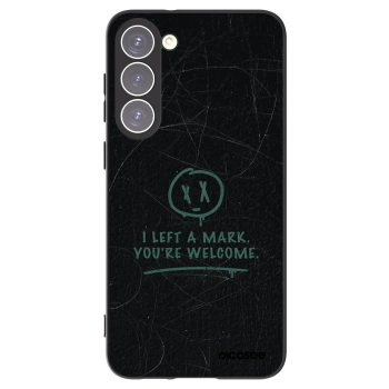 Picasee husă neagră din silicon pentru Samsung Galaxy S23+ 5G - LEFT A MARK