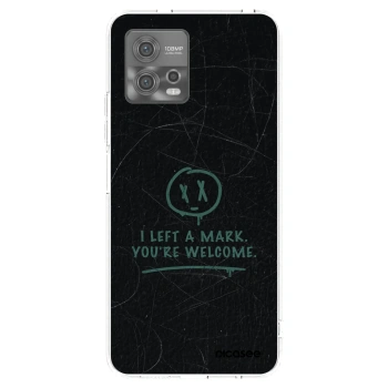 Picasee husă transparentă din silicon pentru Motorola Moto G72 - LEFT A MARK