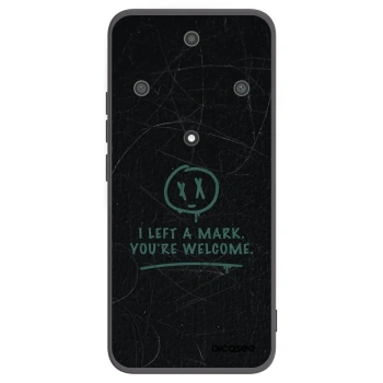 Picasee husă neagră din silicon pentru Honor Magic5 Lite 5G - LEFT A MARK