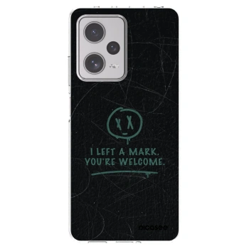 Picasee husă transparentă din silicon pentru Xiaomi Redmi Note 12 Pro+ 5G - LEFT A MARK