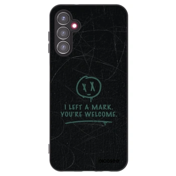 Picasee husă neagră din silicon pentru Samsung Galaxy A14 4G A145R - LEFT A MARK