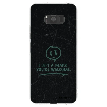 Picasee husă transparentă din silicon pentru Samsung Galaxy S8 G950F - LEFT A MARK