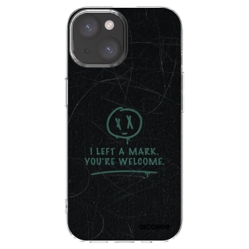 Picasee husă transparentă din silicon pentru Apple iPhone 15 - LEFT A MARK