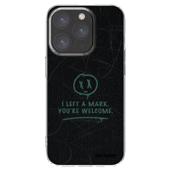 Picasee husă transparentă din silicon pentru Apple iPhone 15 Pro - LEFT A MARK