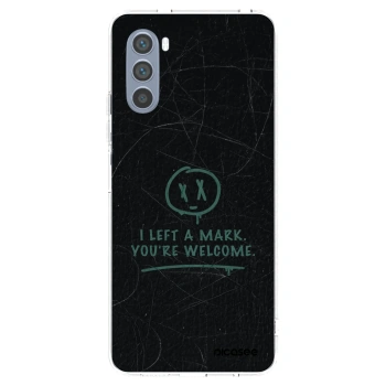 Picasee husă transparentă din silicon pentru Motorola Moto G62 - LEFT A MARK