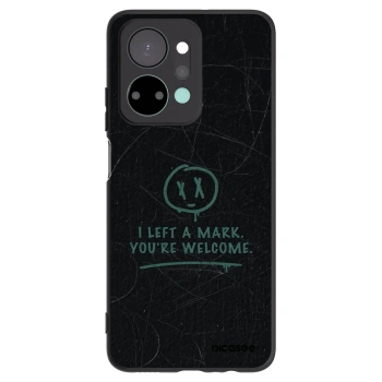 Picasee husă neagră din silicon pentru Honor X7a - LEFT A MARK