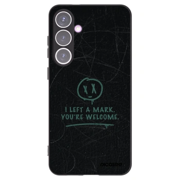 Picasee husă neagră din silicon pentru Samsung Galaxy S24+ S926B 5G - LEFT A MARK