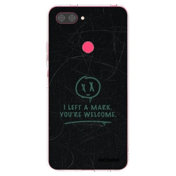 Picasee husă transparentă din silicon pentru Xiaomi Mi 8 Lite - LEFT A MARK