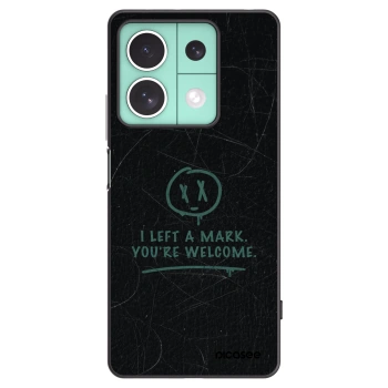 Picasee husă neagră din silicon pentru Xiaomi Redmi Note 13 5G - LEFT A MARK