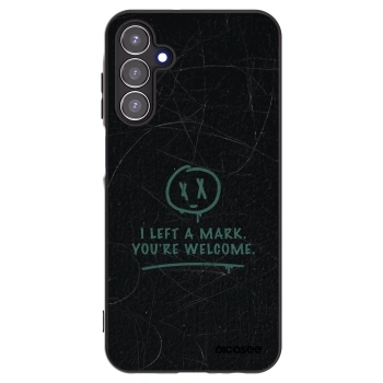 Picasee husă neagră din silicon pentru Samsung Galaxy A15 A155F 4G - LEFT A MARK
