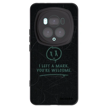 Picasee husă neagră din silicon pentru Honor Magic6 Pro - LEFT A MARK