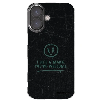 Picasee husă transparentă din silicon pentru Apple iPhone 16 - LEFT A MARK