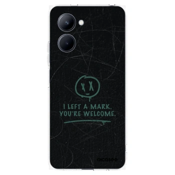 Picasee husă transparentă din silicon pentru Realme C33 (2023) - LEFT A MARK